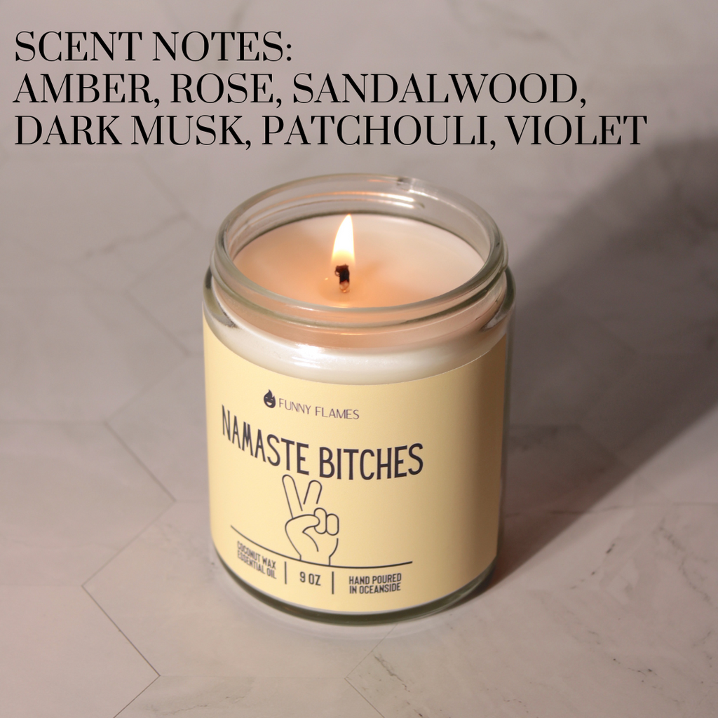 Namaste Bitches (yellow)